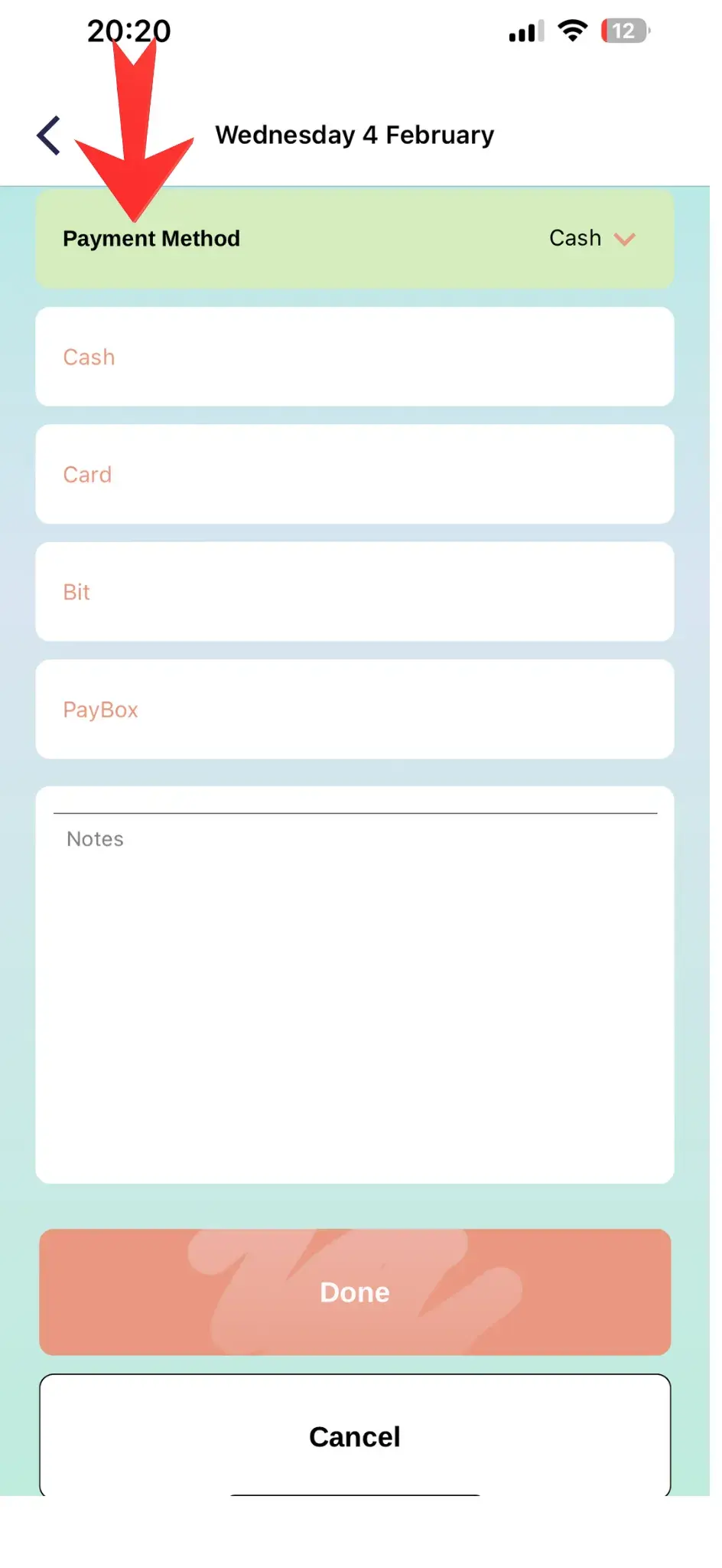 Payment Method