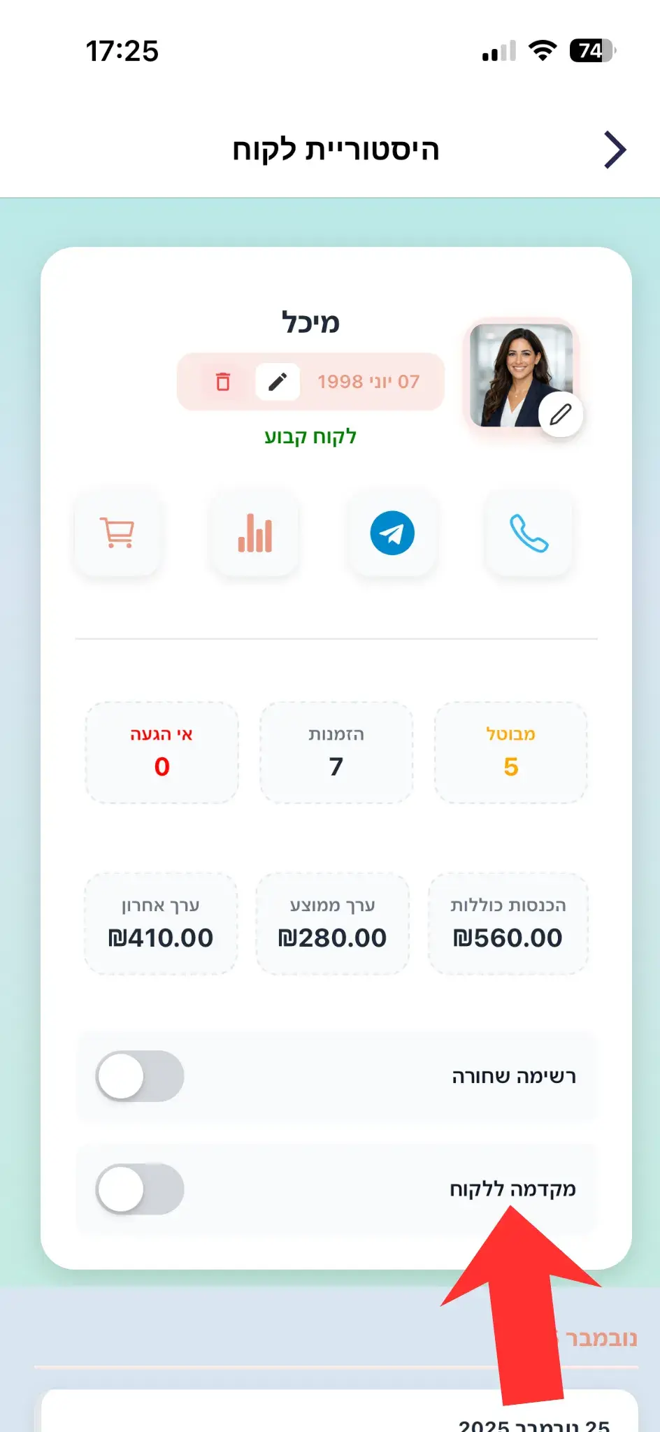 מתי כדאי להפעיל מקדמה